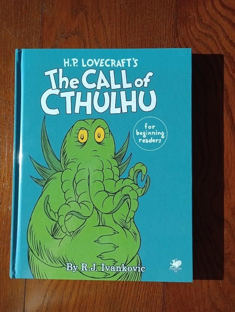 H.P. Lovecraft's the Call of Cthulhu for Beginning Readers, Ophalen of Verzenden, Zo goed als nieuw, Fictie, R J Ivankovic