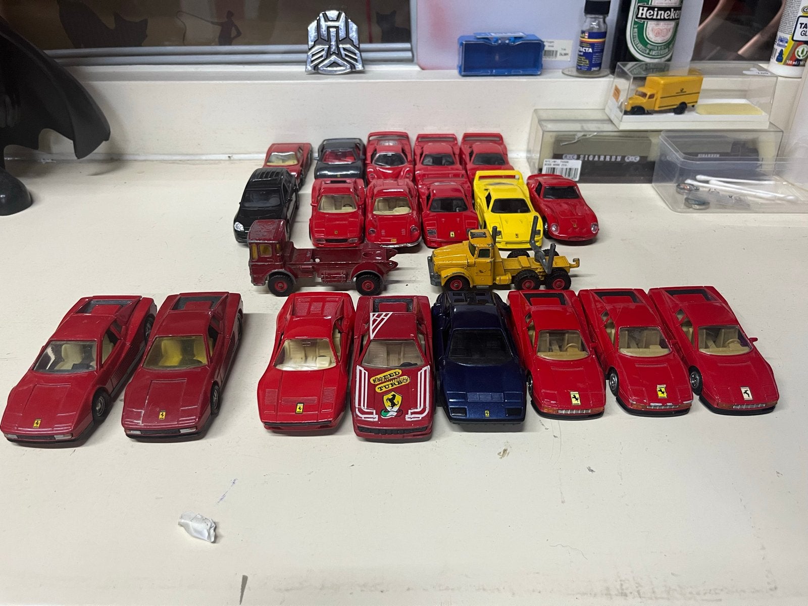Verzameling van diverse shell modelauto's en vrachtwagens, Ophalen of Verzenden, Gebruikt, Auto, Matchbox