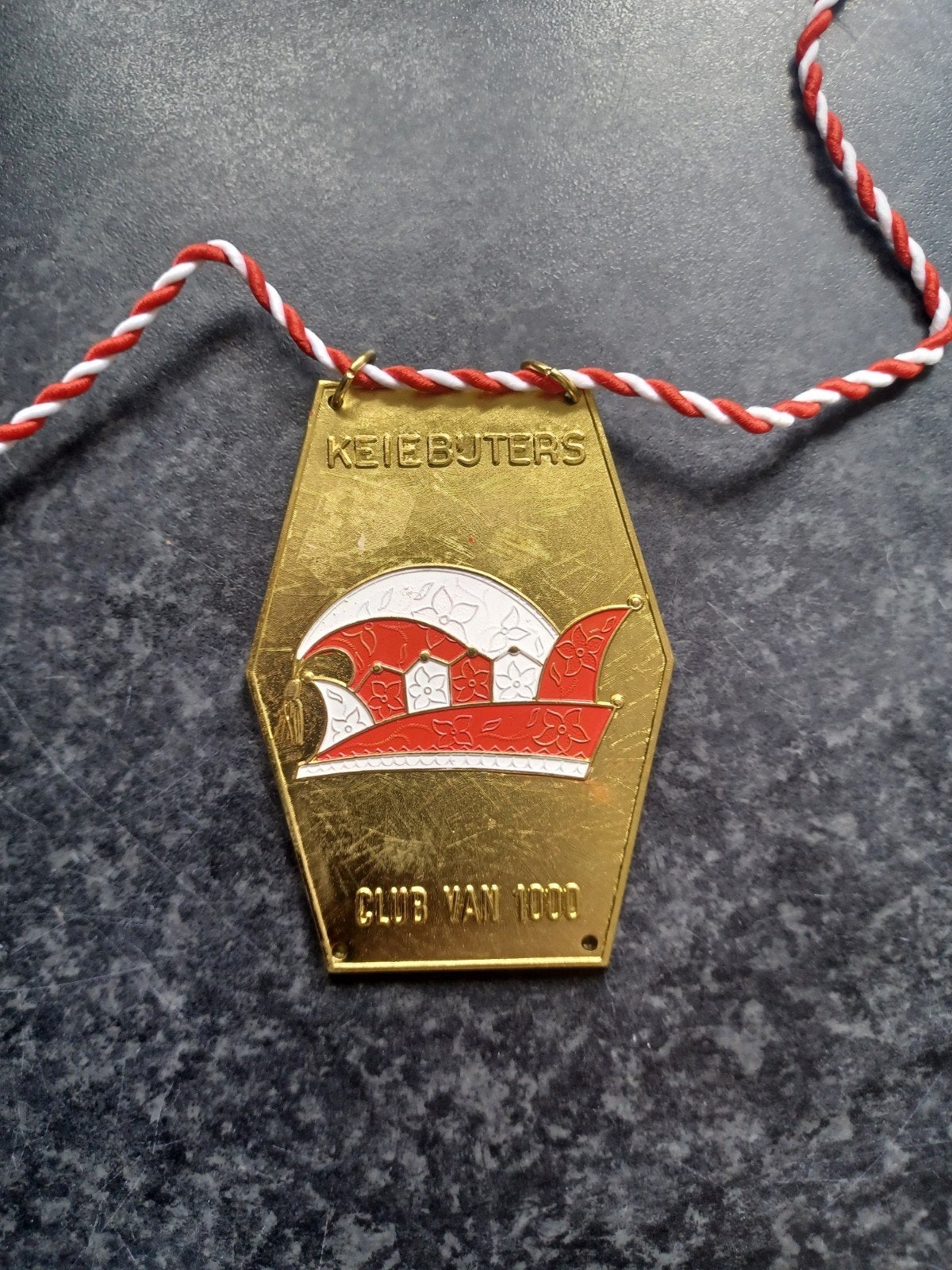 Medaille Keiebijters (Helmond) Club van 1000, Postzegels en Munten, Ophalen of Verzenden, Overige materialen, Nederland