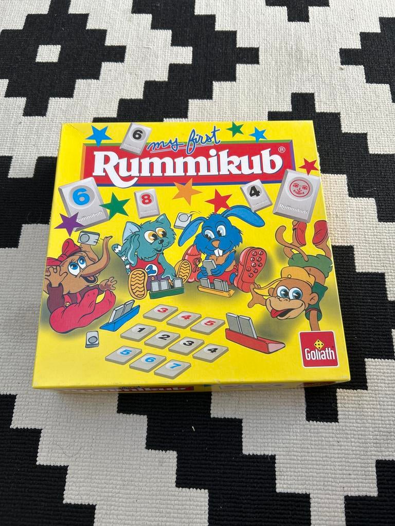 Rummikub - Leuk familiespel voor jonge spelers, Drie of vier spelers, Ophalen, Gebruikt