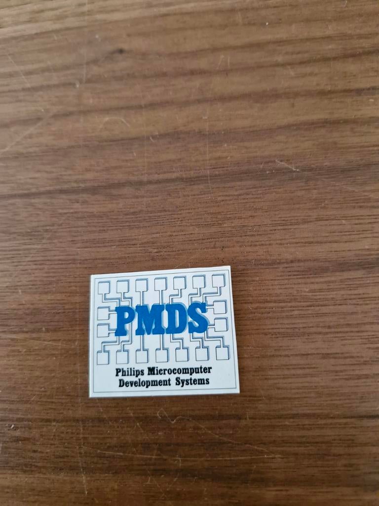 6901 PMDS Philips Microcomputer Development Systems sticker, Verzamelen, Stickers, Ophalen of Verzenden
