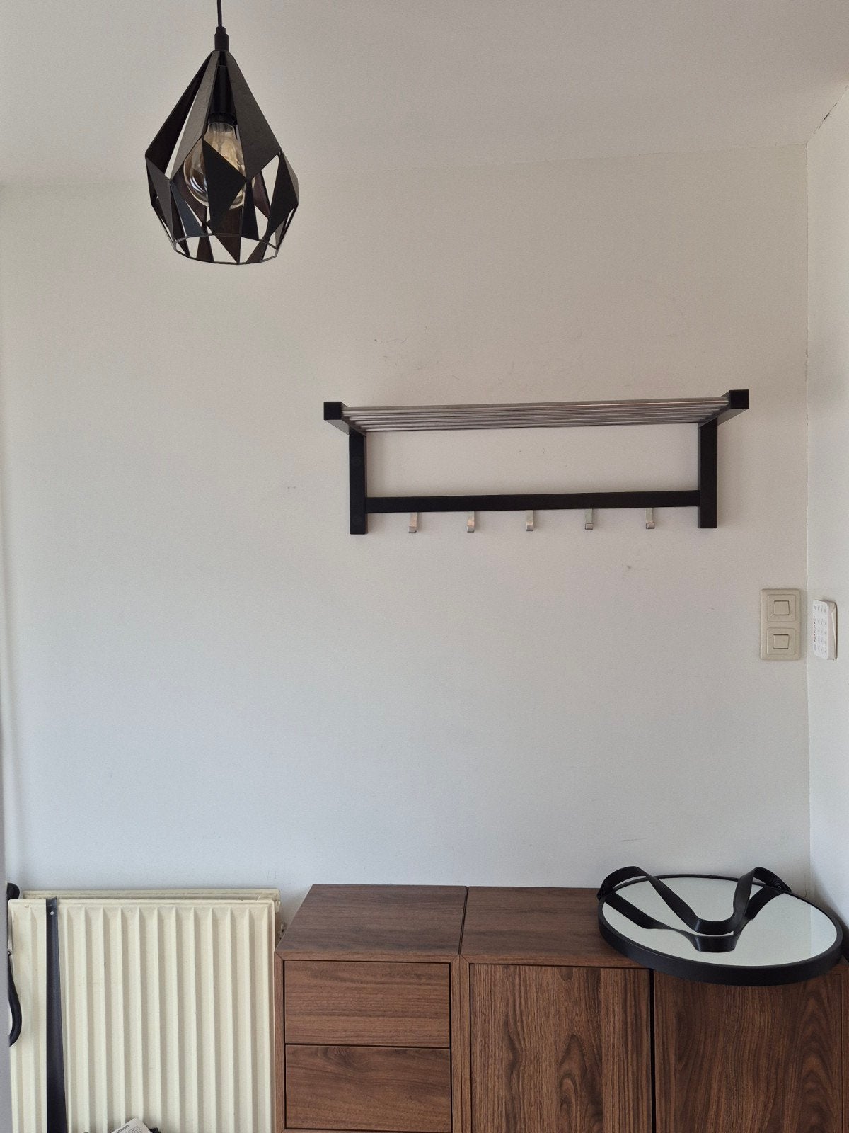 Kapstok en/of schoenenrek - Zo goed als nieuw, Huis en Inrichting, Ophalen, Zo goed als nieuw, Metaal, Wandkapstok