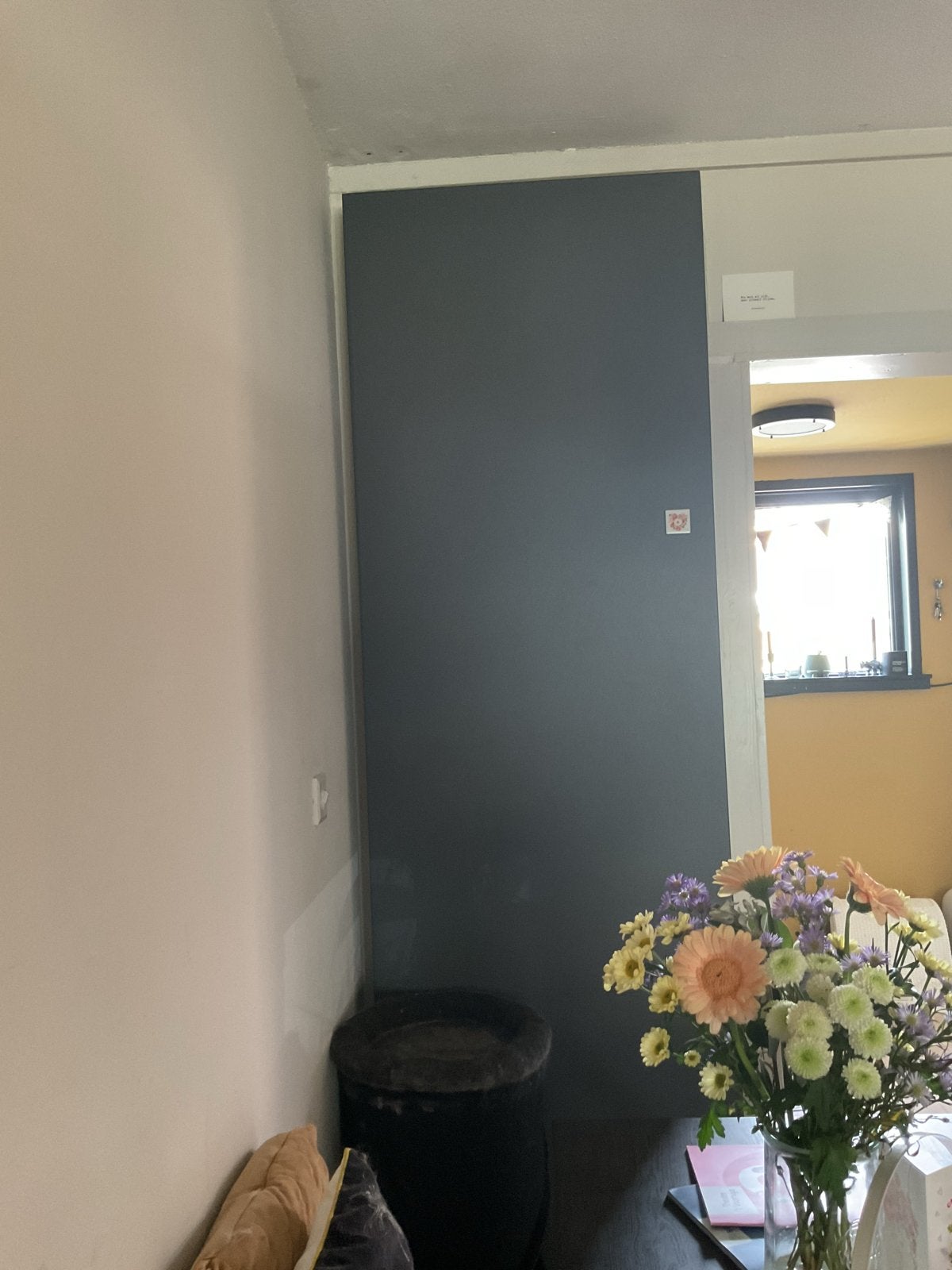 Thermic design radiator T21 antraciet 720x2220 2300W, Ophalen, Gebruikt, Radiator, 150 cm of meer