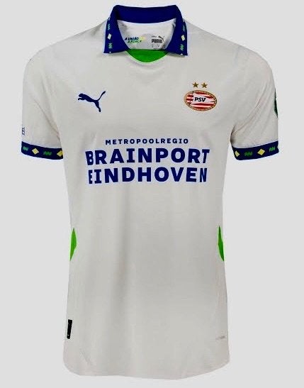 PSV derde shirt '24-'25 - mt. 152 - Brazil inspired, Maat XS of kleiner, Ophalen of Verzenden, Nieuw, Shirt