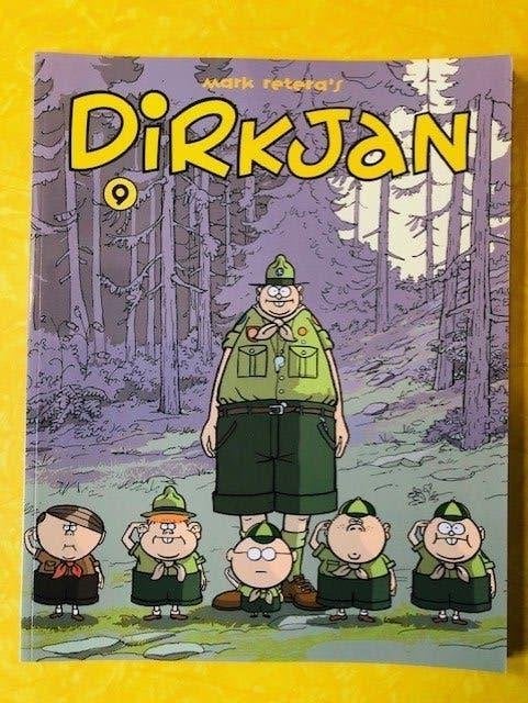 Dirkjan 5 & 9 – GESIGNEERD met orig tekening Mark Retera!, Boeken, Mark Retera, Ophalen of Verzenden, Zo goed als nieuw, Meerdere stripboeken