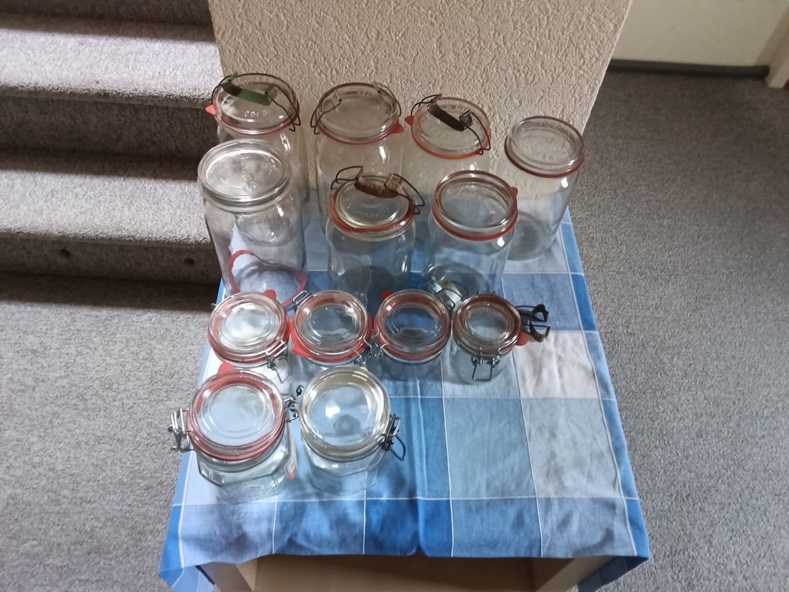 Weckpotten, Huis en Inrichting, Keuken | Potten en Pannen, Ophalen of Verzenden, Gebruikt, Glas, Pot, Bus of Blik