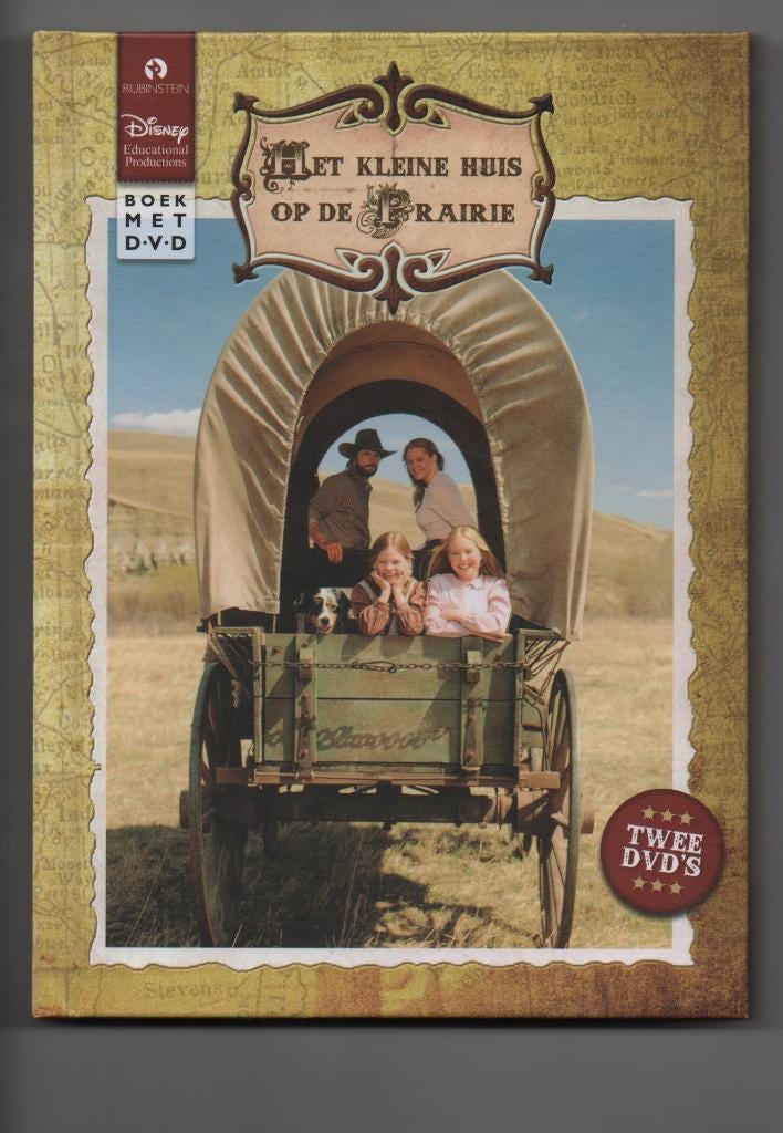 Het kleine huis op de prairie - boek met dvds - Disney, Alle leeftijden, Ophalen of Verzenden, Zo goed als nieuw, Actie en Avontuur