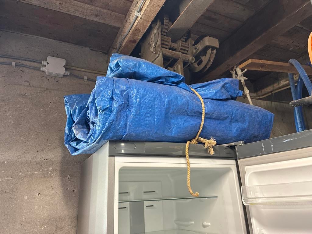 Diverse grote zeilen te koop - ideaal voor afdekken, Ophalen, Gebruikt, 15 m² of meer, Zeil