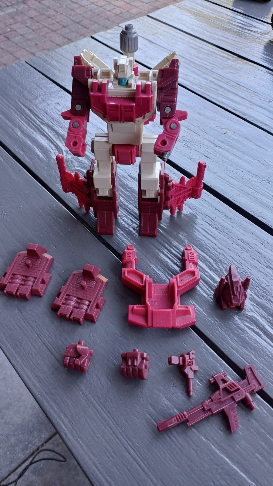 Vintage 1987 Transformers G1 Scattershot actiefiguur, Verzamelen, Transformers, Ophalen of Verzenden