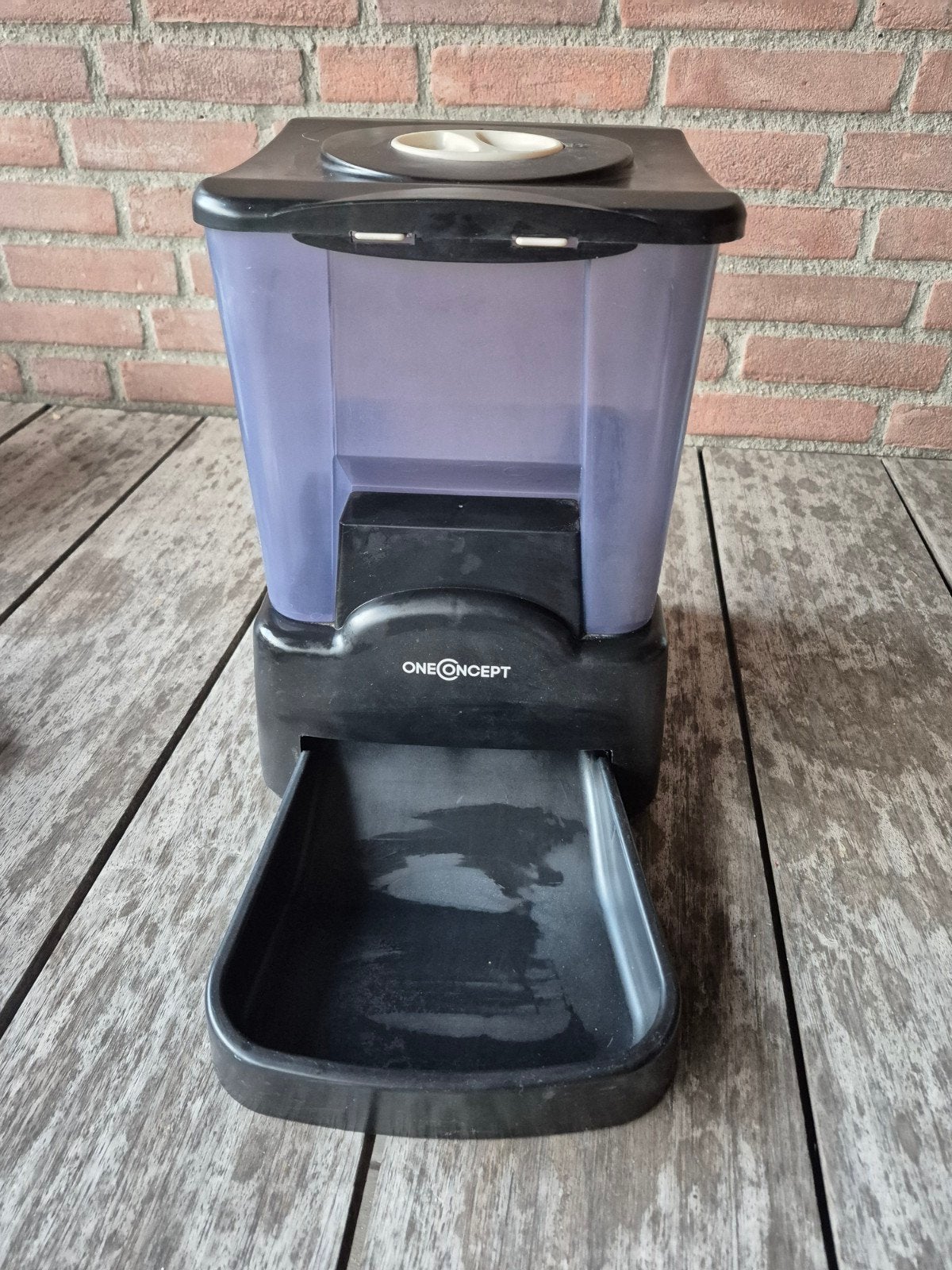 katten voer automaat vol automatisch, Ophalen