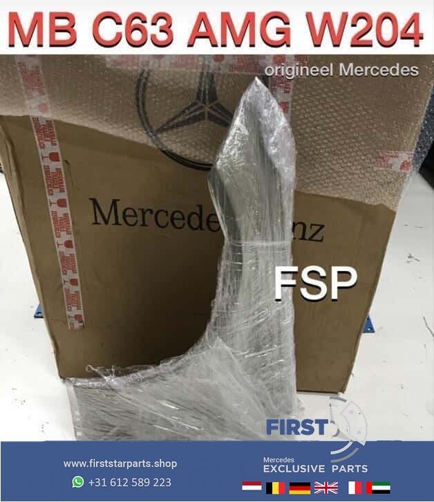 W204 Facelift AMG zijscherm links voor Mercedes C Klasse C63, Gebruikt, -, Ophalen of Verzenden, Spatbord