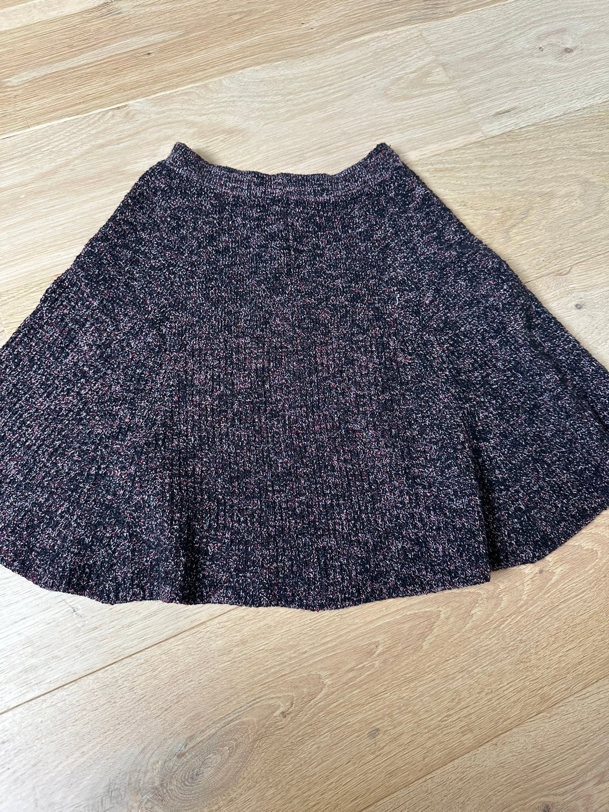 Zara knit rok M, Maat 38/40 (M), Paars, Ophalen of Verzenden, Gedragen