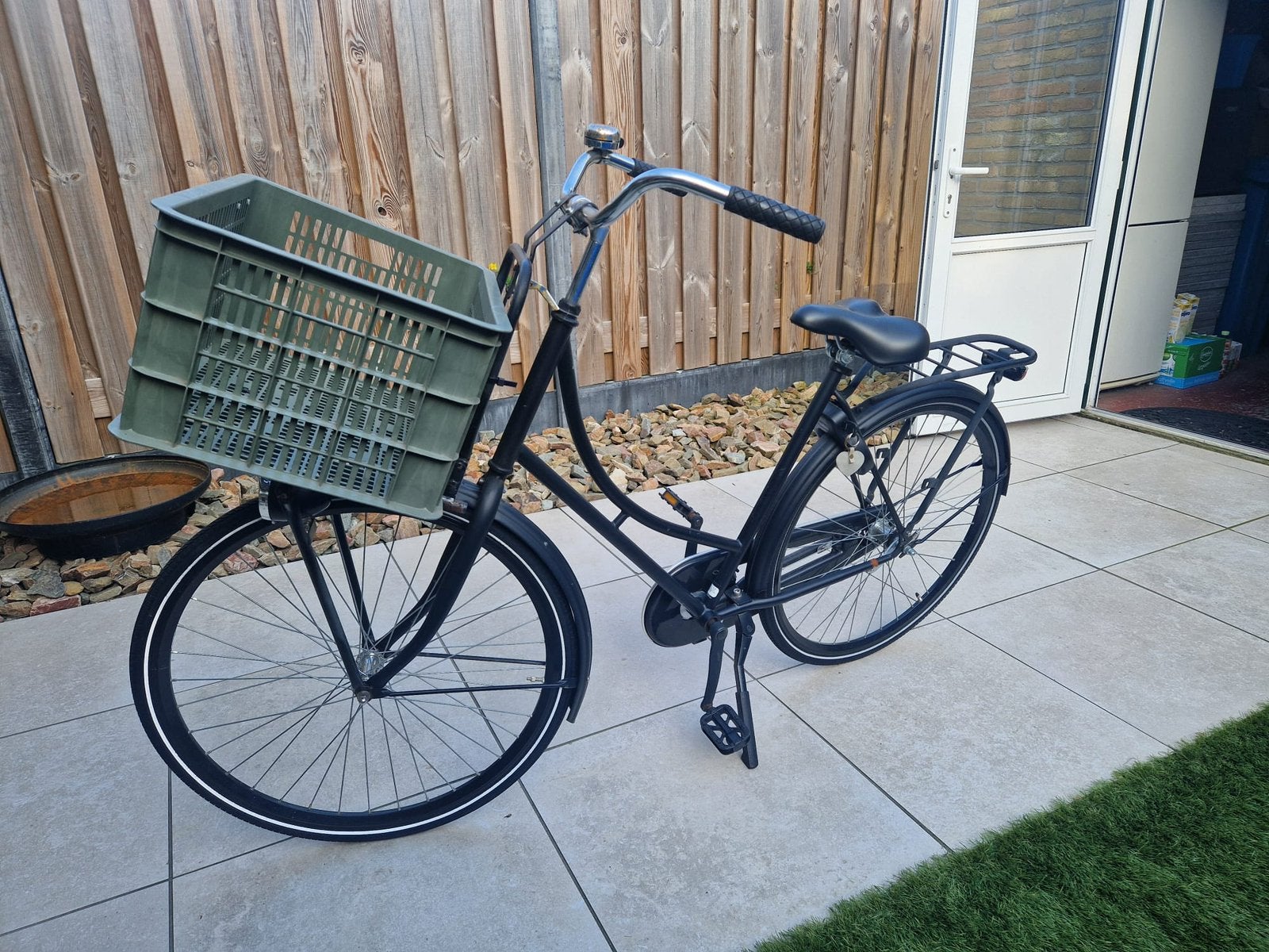 Dames fiets, Ophalen, Gebruikt