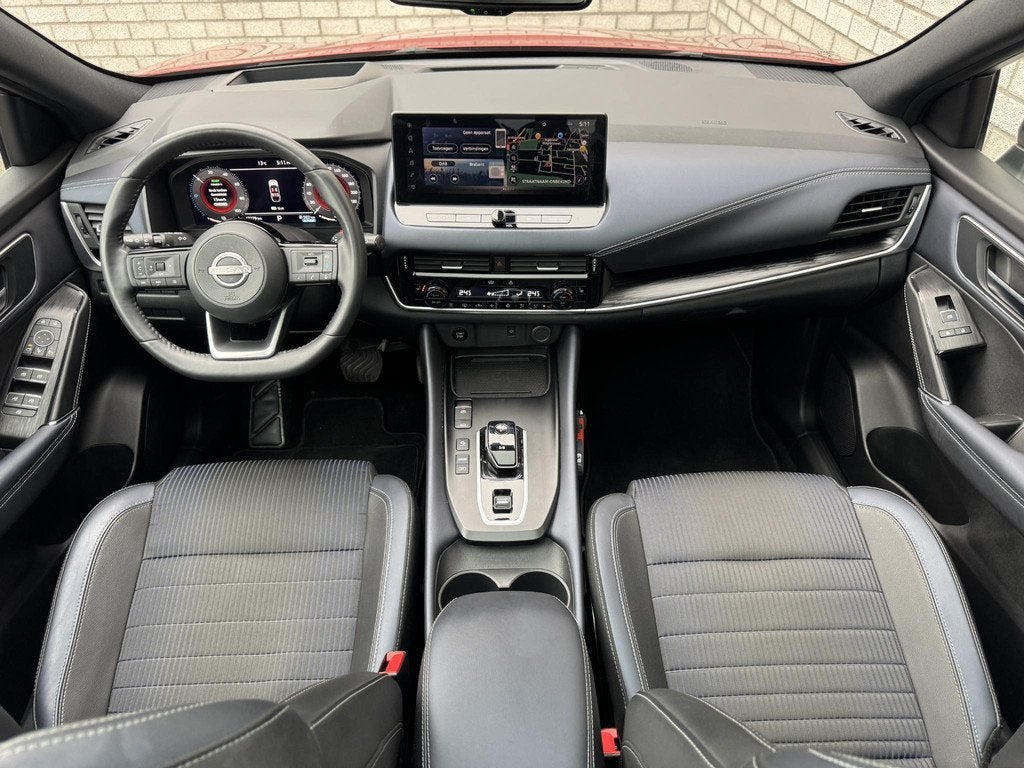 Nissan Qashqai 1.5 e-Power Tekna | Panoramadak | Stoelverwar, Auto's, Nissan, 1497 cc, Gebruikt, 190 pk, Leder en Stof