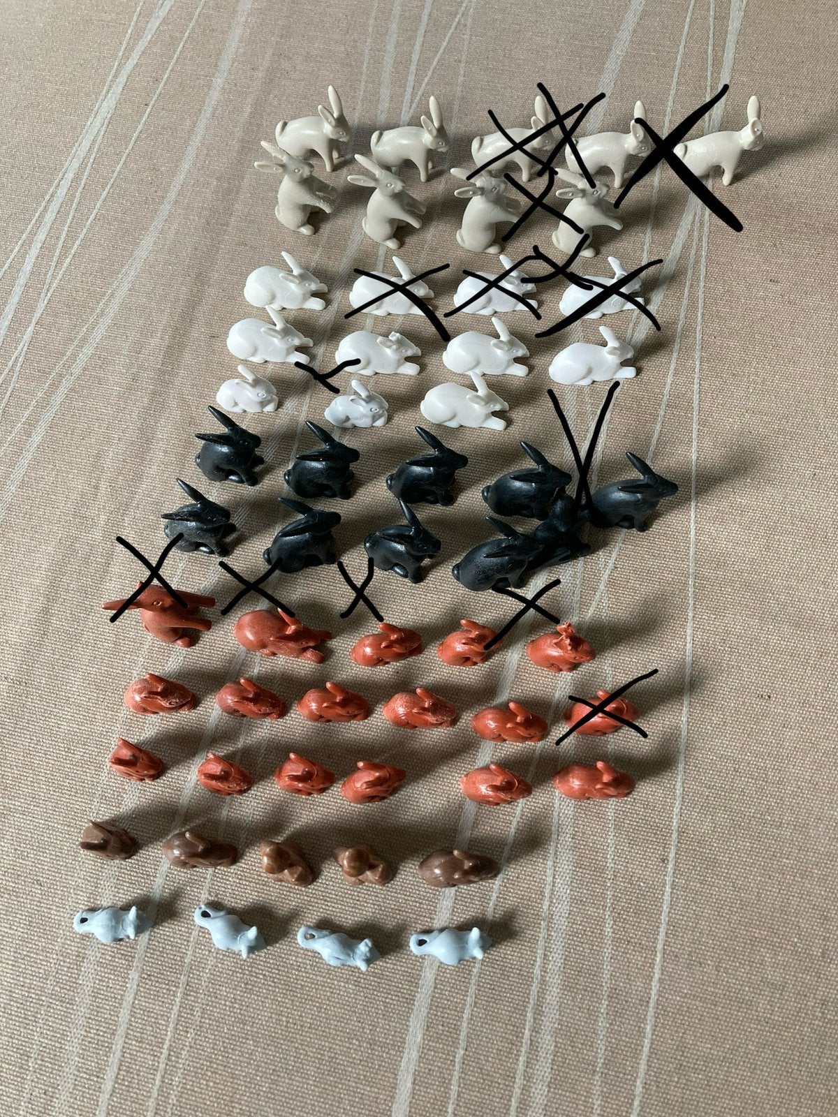 Playmobil eekhoorns, konijnen., Ophalen of Verzenden, Zo goed als nieuw