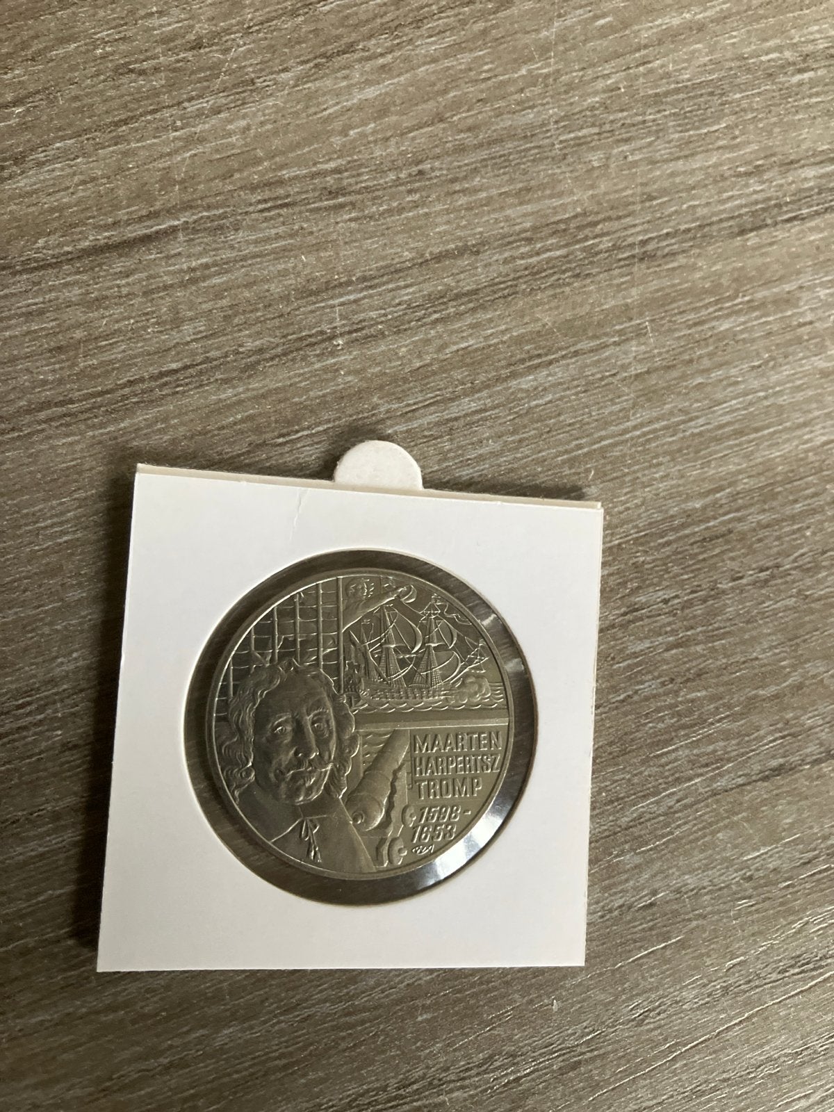 Maarten Harpertsz Tromp herdenkingsmunt 1998, Verzenden, Koningin Beatrix, Euro's, Losse munt