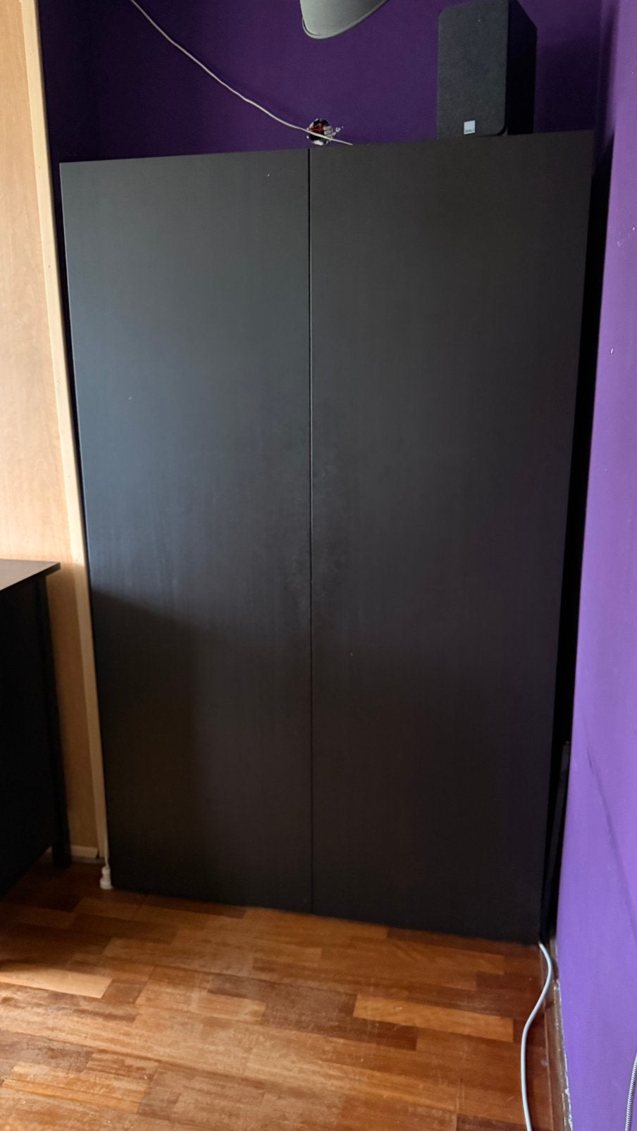 Ikea Kast zwart, Huis en Inrichting, Ophalen, Strak, 100 tot 150 cm, 150 tot 200 cm