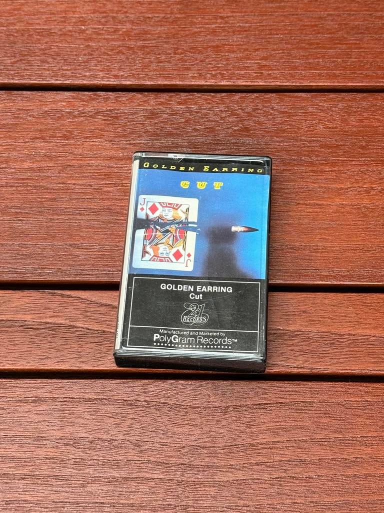 Golden Earring – Cut (Cassette, 1982) – USA, Ophalen of Verzenden, Gebruikt, 1 bandje