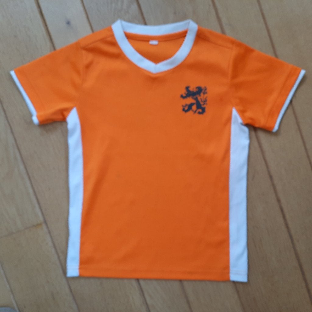 Nederland oranje t- shirt maat 122/128, Ophalen of Verzenden, Oranje of Koningsdag