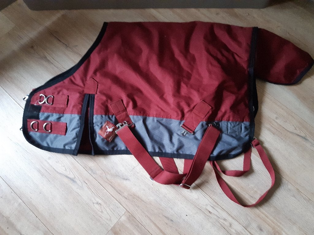 Gevoerde regen/outoordeken voor een shetlander, Dieren en Toebehoren, Shetlander/Mini, Nieuw, Regendeken, Première