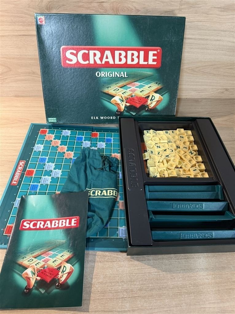 scrabble original - s6901, Verzenden, Zo goed als nieuw