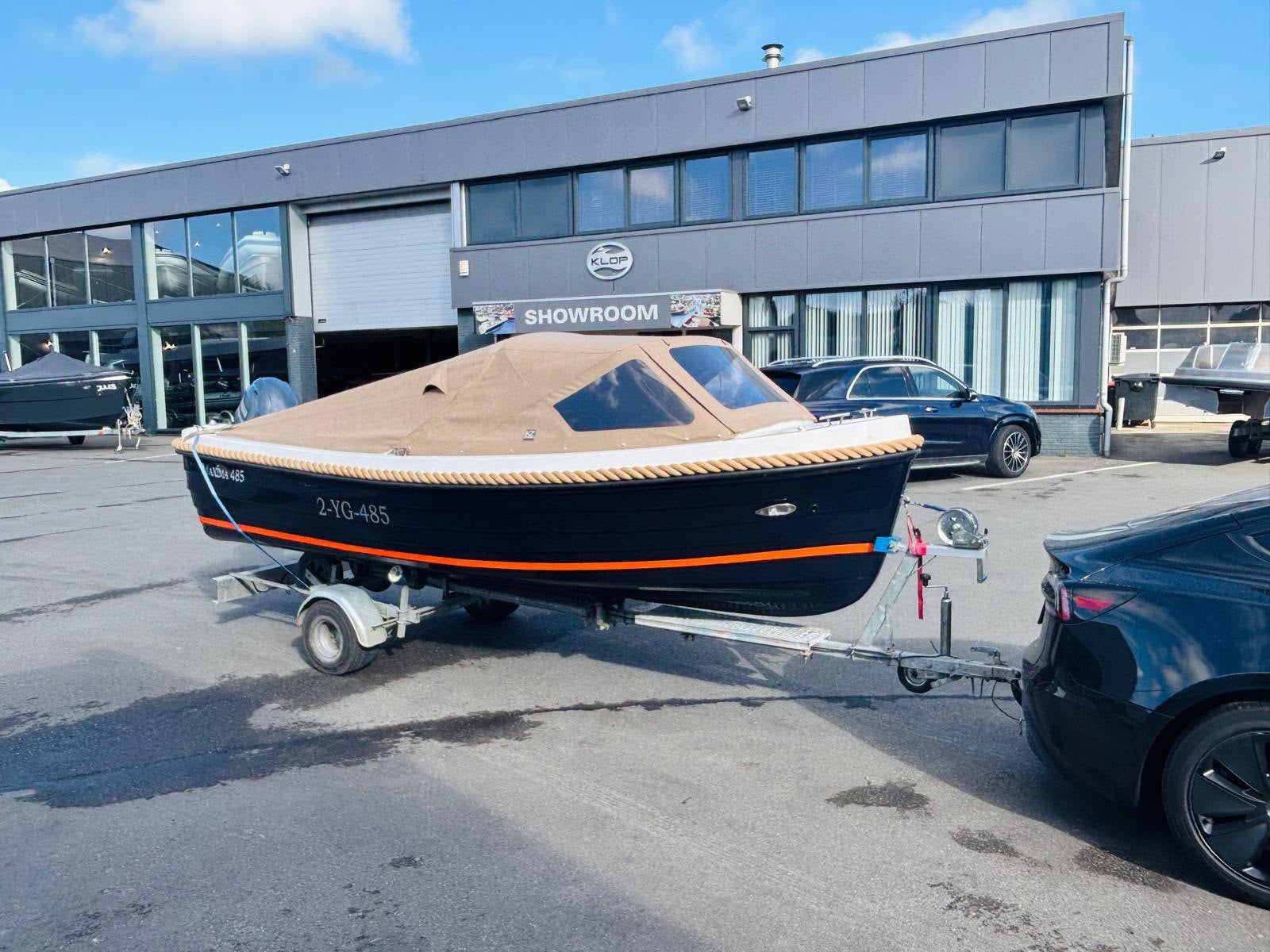 Maxima 485 sloep, Ophalen, Zo goed als nieuw, 2 m, 40 pk