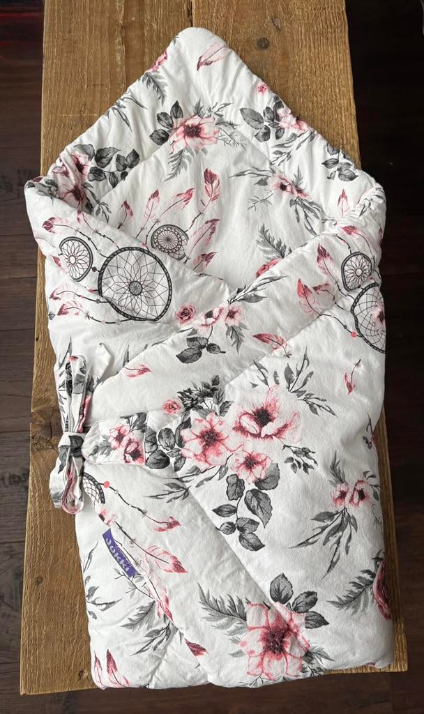 Wikkeldeken & voetenzak voor baby, Ophalen of Verzenden, Zo goed als nieuw, Minder dan 70 cm, Deken