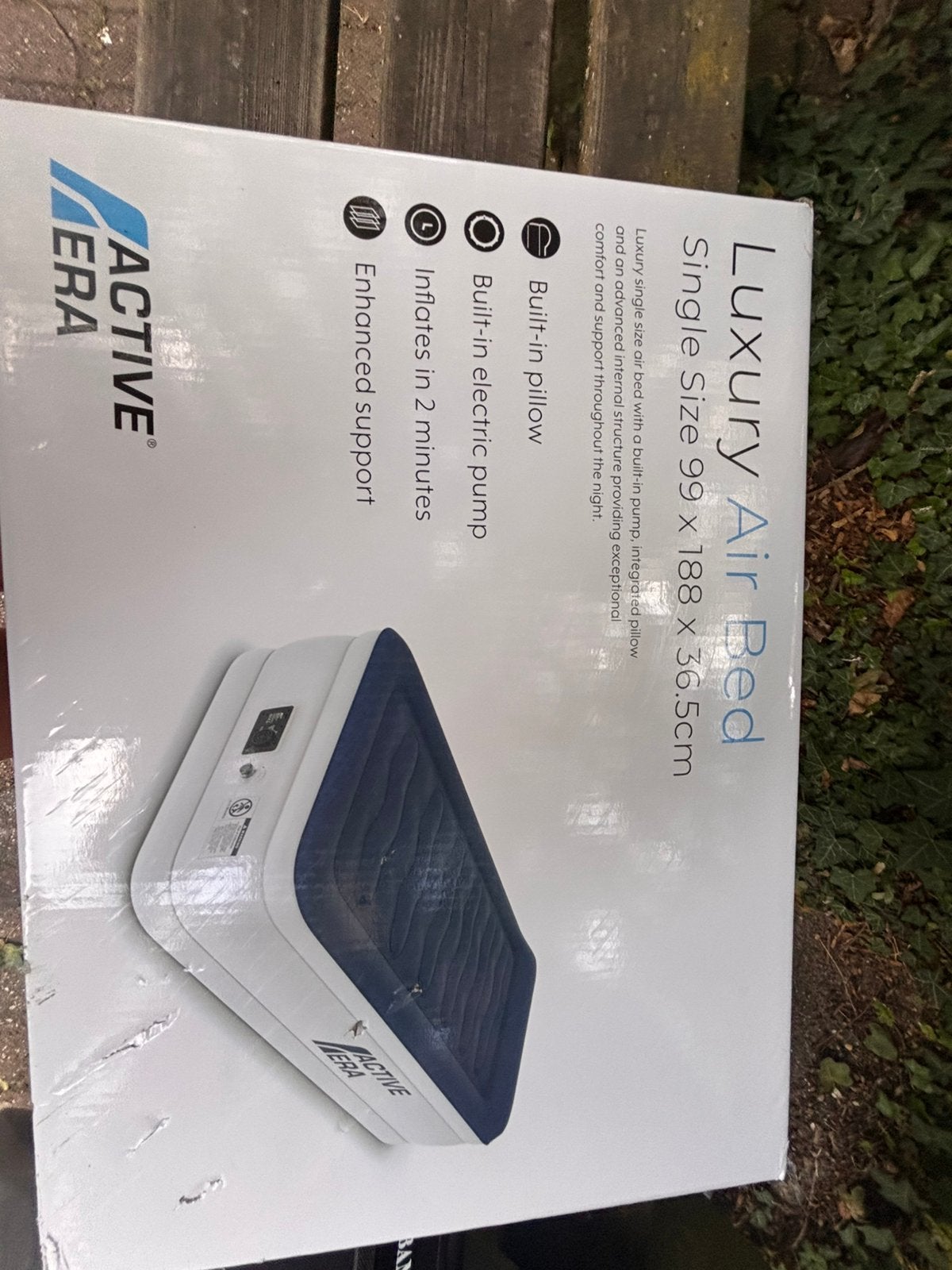 Luxury air bed luchtkussen, Ophalen, Zo goed als nieuw