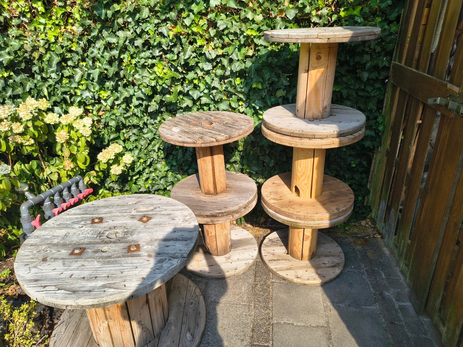 haspels, Ophalen, Hout