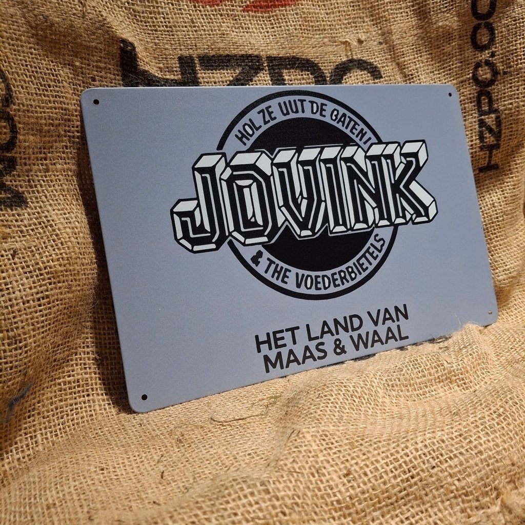 Jovink Maas & Waal - Metalen wandbord, Metaal, 30 cm, Meerkleurig, Nieuw