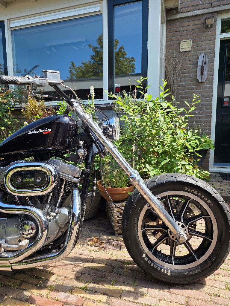 Harley Davidson Sportster, 2 cilinders, Chopper, Gebruikt, 883 cc