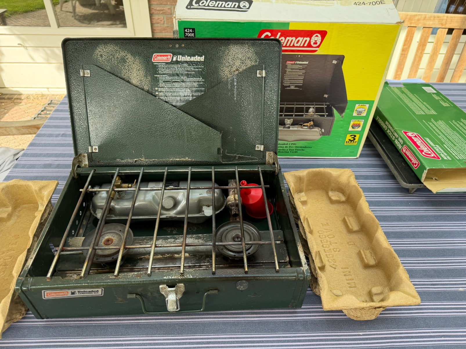 Coleman campstove 242, Caravans en Kamperen, Kampeeraccessoires, Ophalen of Verzenden, Gebruikt