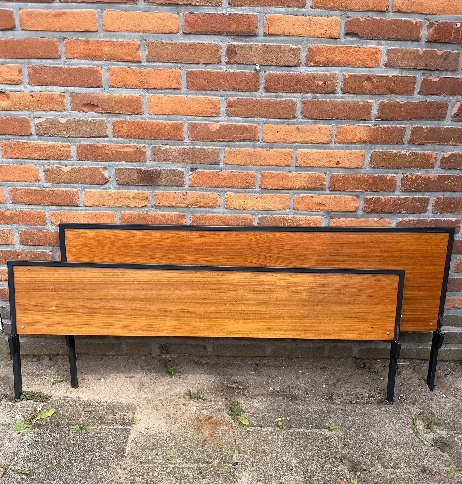 *Vintage/ retro twijfelaar*, Huis en Inrichting, Slaapkamer | Bedden, Ophalen, 190 cm of minder, Zo goed als nieuw, Twijfelaar