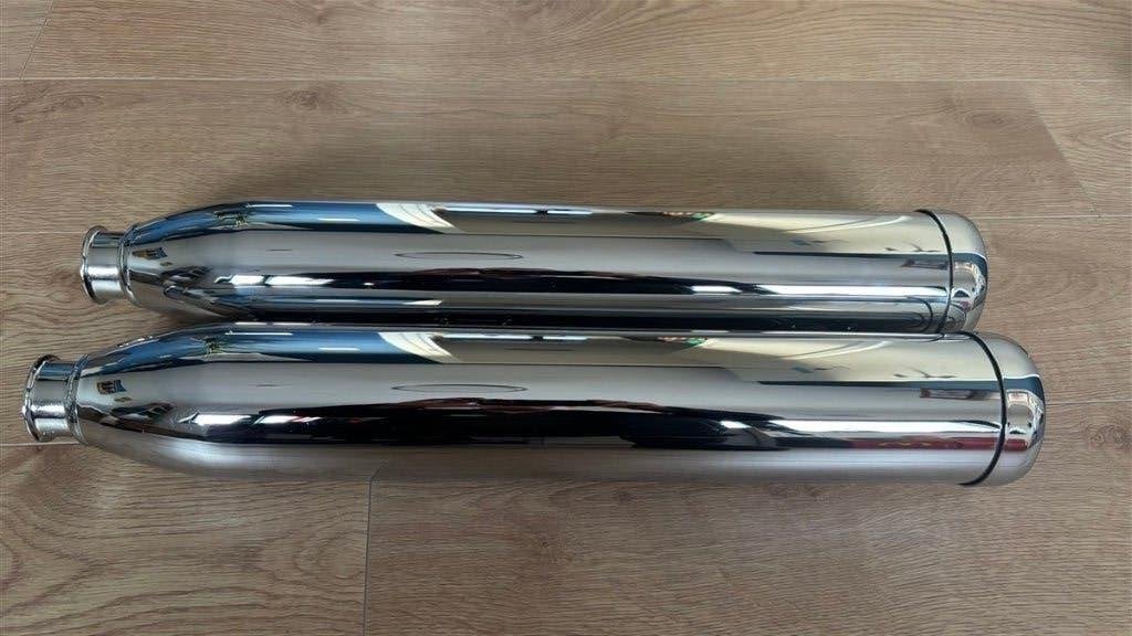 Originele uitlaatset Indian Scout bouwjaar 2022, Motoren, Ophalen, Gebruikt