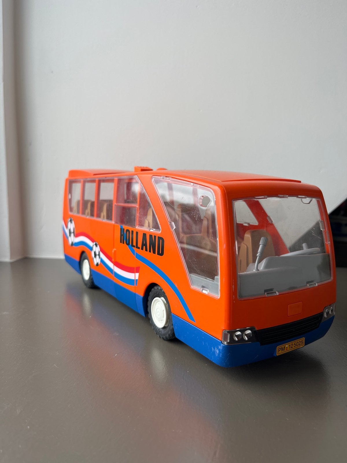 Playmobil Holland Bus - Oranje voetbalbus, Ophalen, Gebruikt