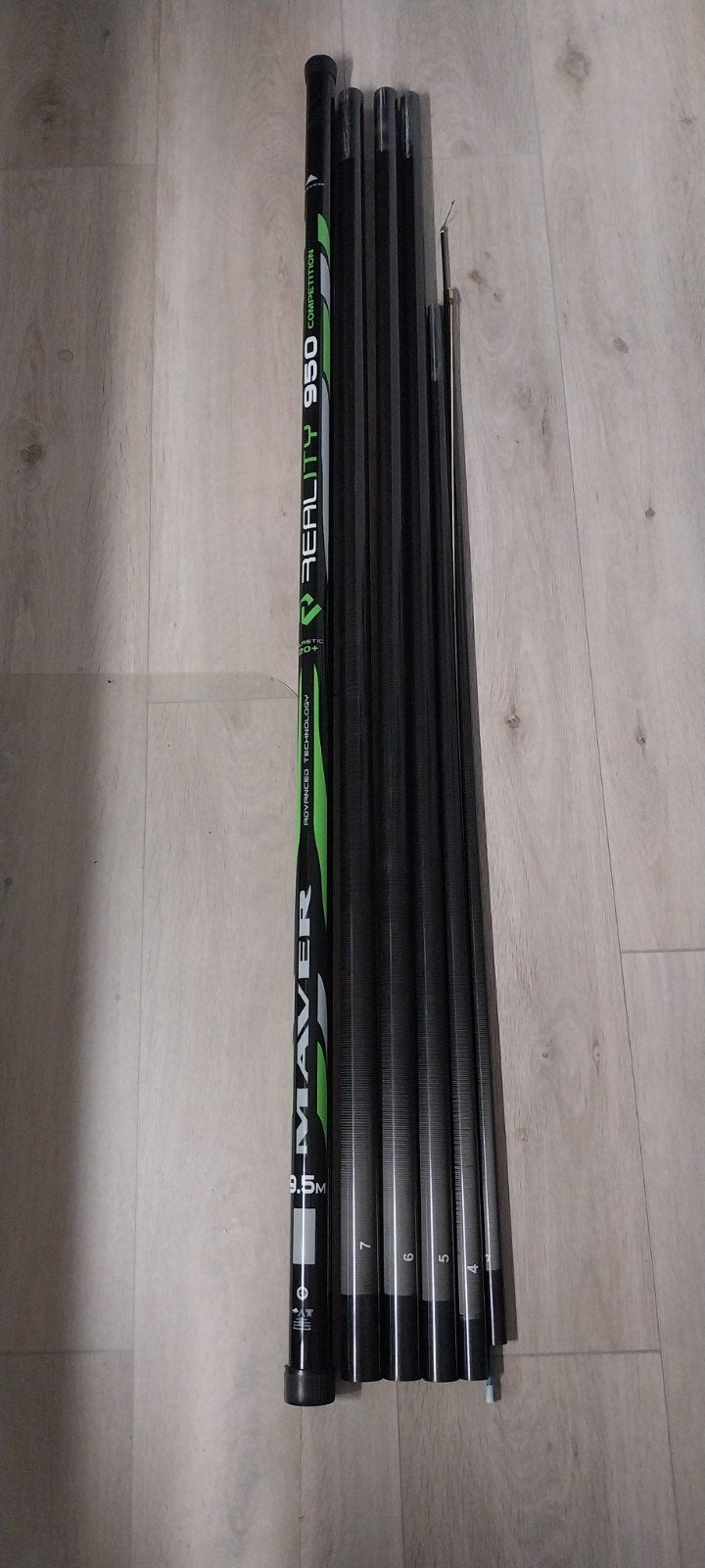 Maver Reality 950 Competition Vaste Hengel 11.5M, Ophalen, Gebruikt, Vaste hengel