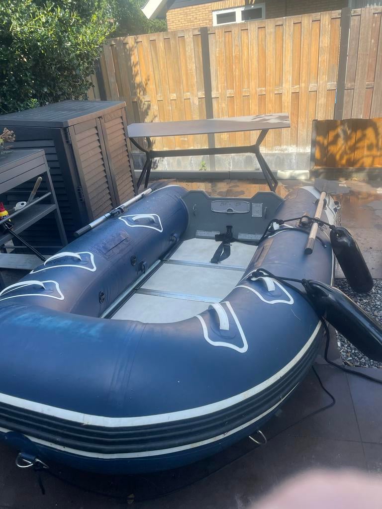 Boot Vortex 2.70 met Yamaha 5 pk motor en accessoires, Watersport en Boten, Ophalen, Gebruikt