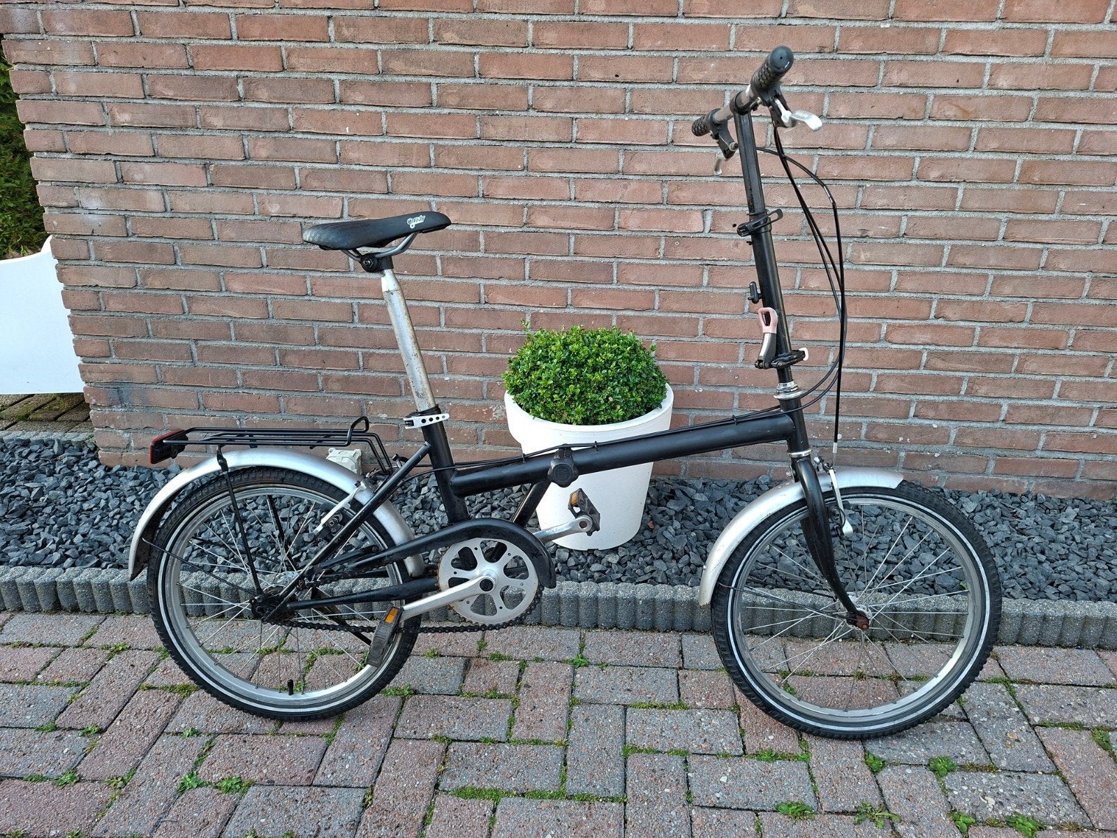 Vouwfiets easy travel met versnellingen, Fietsen en Brommers, Fietsen | Vouwfietsen, Ophalen, Gebruikt, 20 inch of meer, Versnellingen