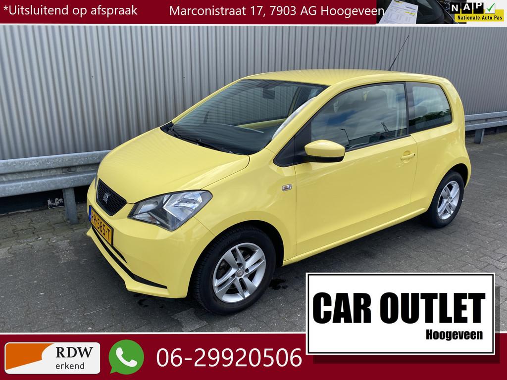 SEAT Mii 1.0 Style Sport met Airconditioning – Inruil Moge, Auto's, Voorwielaandrijving, Stof, Gebruikt, Mii