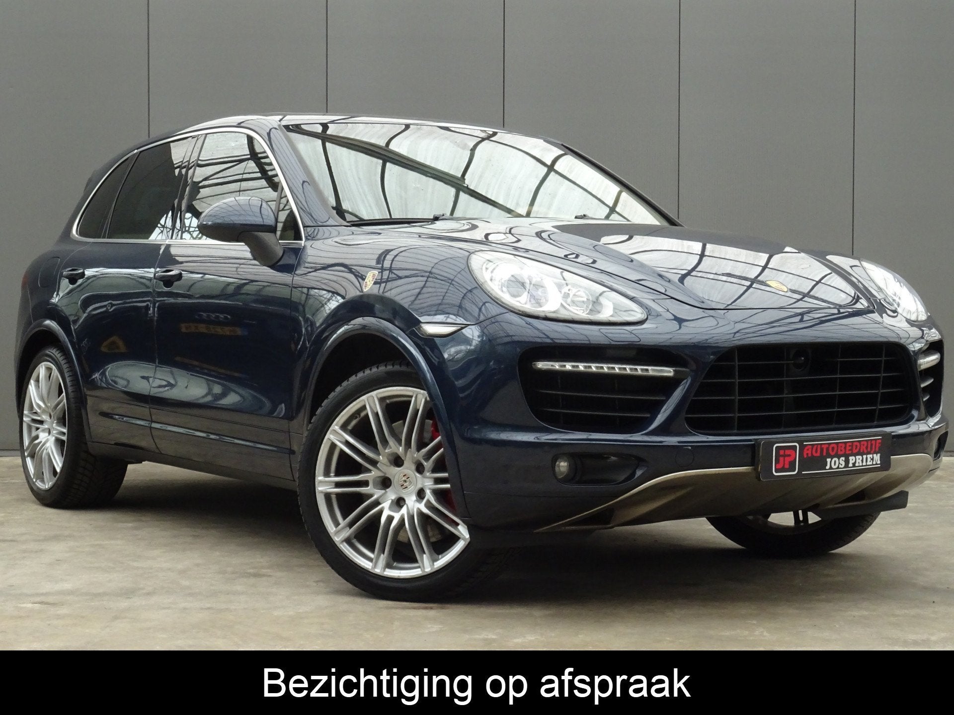 Porsche Cayenne 4.8 Turbo * 500 PK * PANORAMADAK !, Automaat, Gebruikt, Blauw, 2145 kg