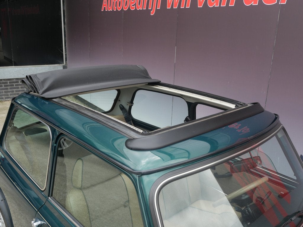 MINI Cooper 1.3 BRITISH OPEN | VOUWDAK | NL-AUTO | NETJES |, Auto's, Oldtimers, Voorwielaandrijving, Stof, 54 pk, Beige