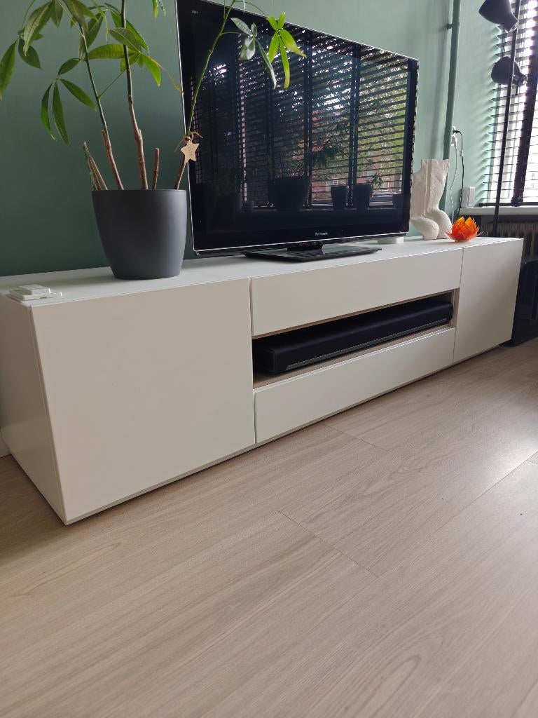 TV meubel, Huis en Inrichting, Kasten | Televisiemeubels, Ophalen, Gebruikt, 200 cm of meer, Minder dan 100 cm
