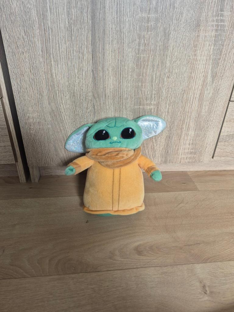 Starwars yoda knuffel star wars, Ophalen of Verzenden, Zo goed als nieuw, Actiefiguurtje