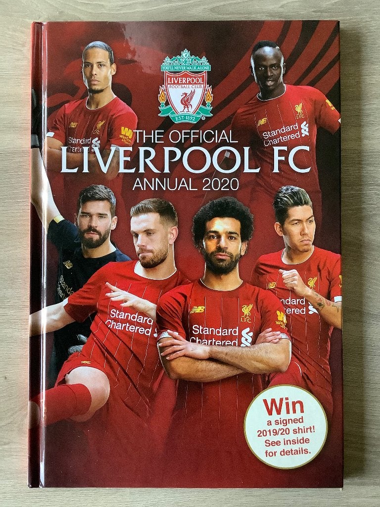 The Official Liverpool FC Annual 2020, Boeken, Zo goed als nieuw, Balsport, Liverpool FC, Ophalen of Verzenden