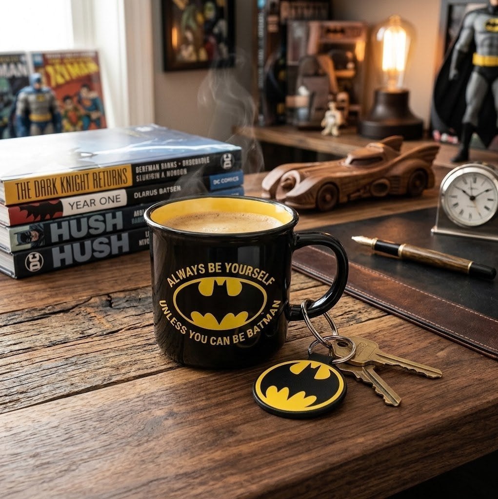 Partij 2-delige Batman giftset mok met sleutelhanger, Verzamelen, NHP International, Ophalen of Verzenden, Info@nhp-international.com