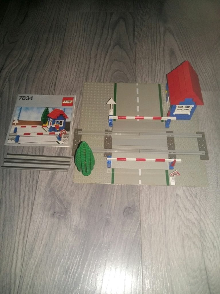 Lego Train 7834 Level Crossing Manual, City, Lego, Ophalen of Verzenden, Complete set