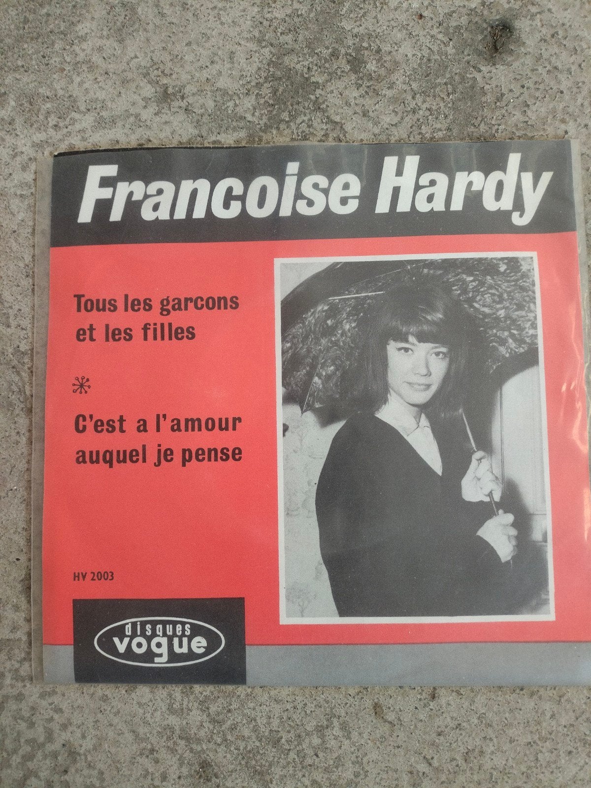 Françoise Hardy - Tous les garçons et les filles (7-inch), Ophalen of Verzenden, Gebruikt, Pop