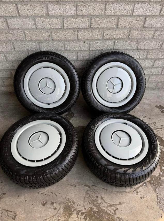 Stalen velgen 190E, Ophalen, Gebruikt
