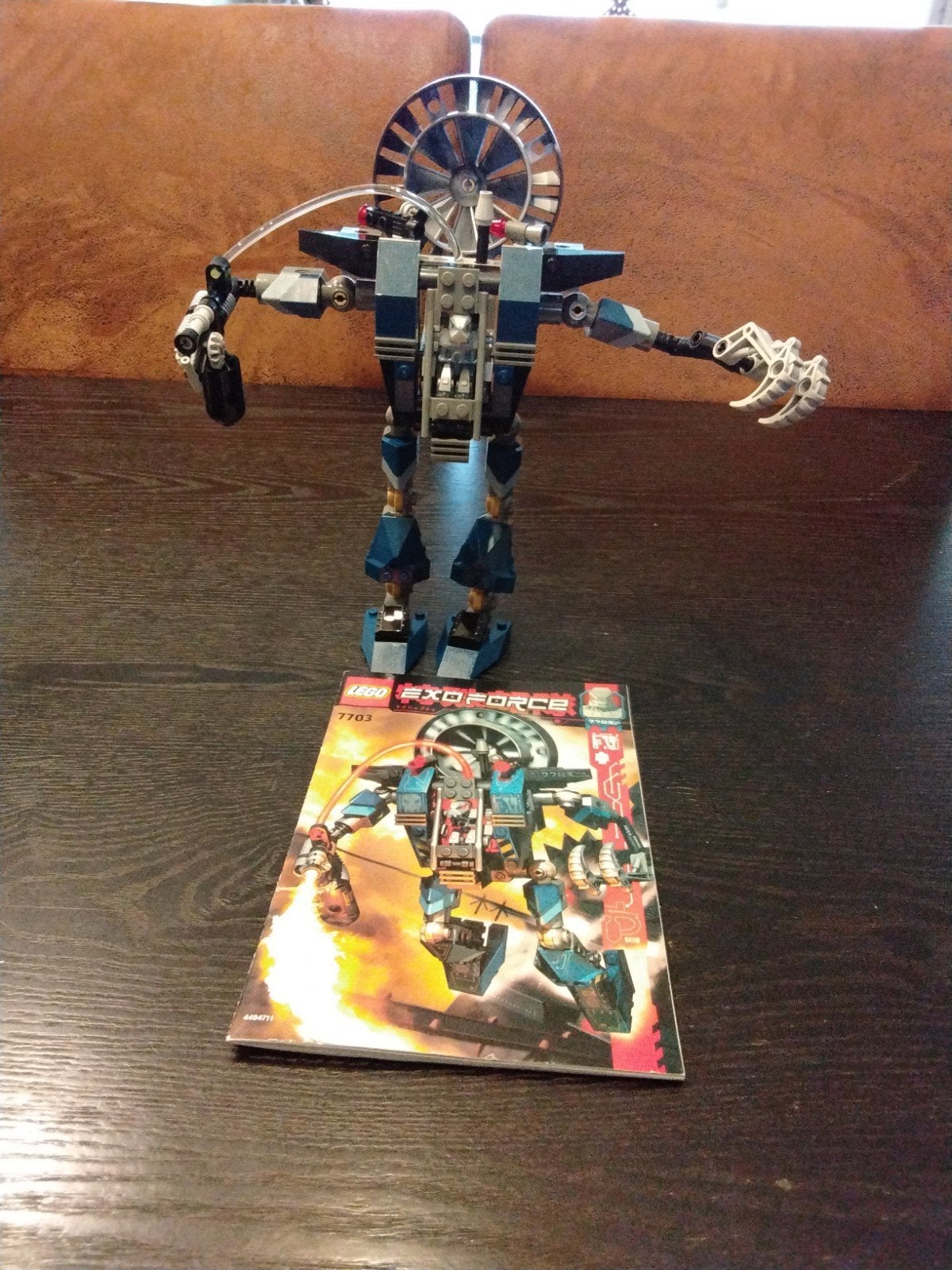 Lego Exo-Force, 7703, Fire Vulture, 2006, Compleet, Gebruikt, Overige thema's, Lego