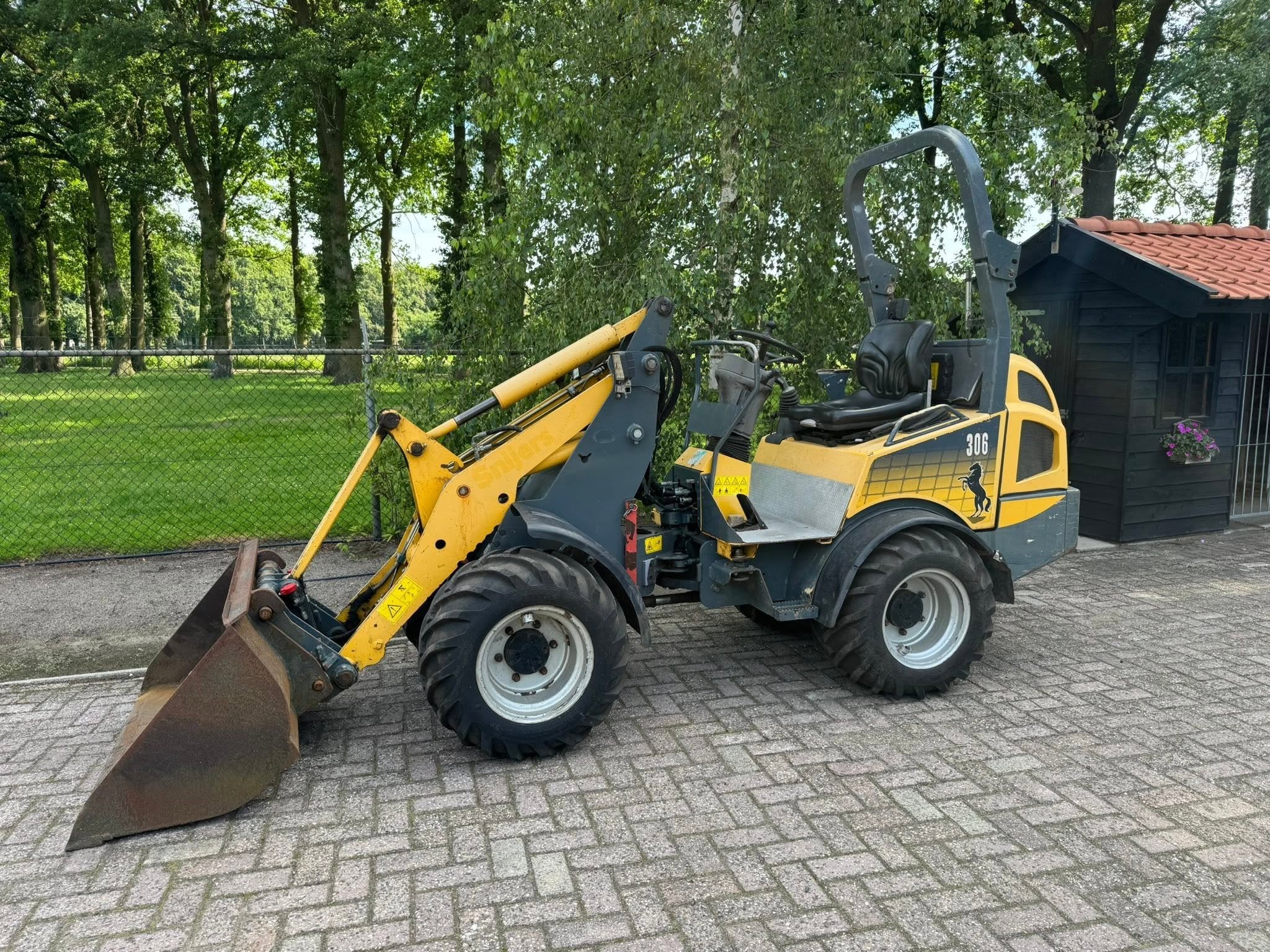 Mustang AL 306 Shovel + kenteken (bj 2014), Wiellader of Shovel